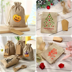 25pcs Drawstring Bag Gift Bag For Wedding Party Craft Art Project Jewelry Bag