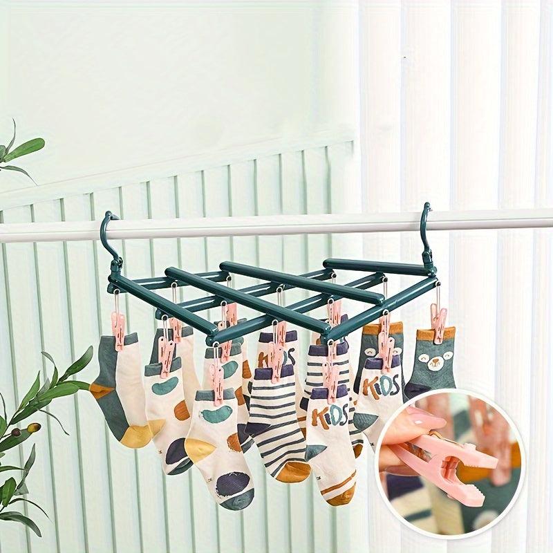 Socks Hanger Clip Style Baby Home Sun Underwear Briefs Folding