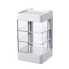 3-Layer Powder Puff Jewelry Storage Box