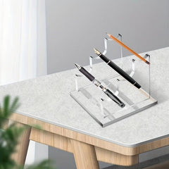 Acrylic Brush Stationery Display Shelf Storage School Office Store