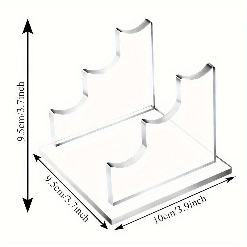 Acrylic Brush Stationery Display Shelf Storage School Office Store