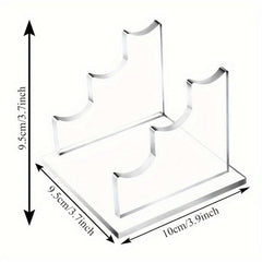 Acrylic Brush Stationery Display Shelf Storage School Office Store