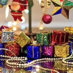36pcs Mini Christmas Ornaments Xmas Tree Decor Gift Boxes Pendant