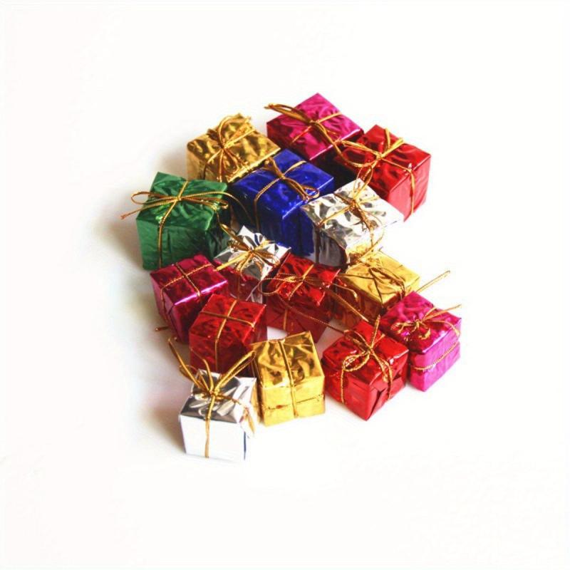 36pcs Mini Christmas Ornaments Xmas Tree Decor Gift Boxes Pendant