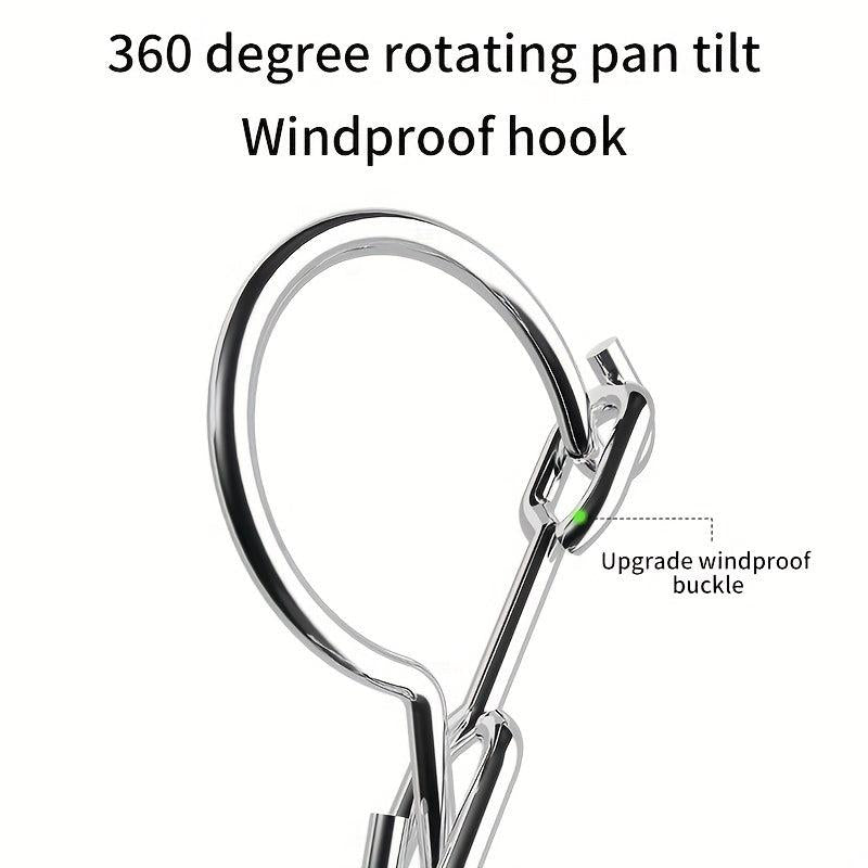 Foldable Stainless Steel Clothes Rack for Home Balcony and Clothing Stores