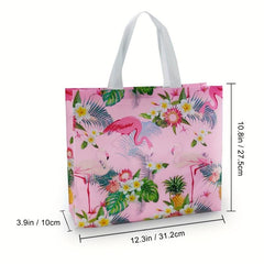 6pcs Christmas Gift Bags With Handles Reusable Tote Bag Nonwoven Gift Bags