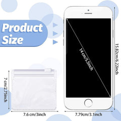 5pcs Pill Pouch Bags Zippered Pill Pouch Set - Reusable Pill Baggies