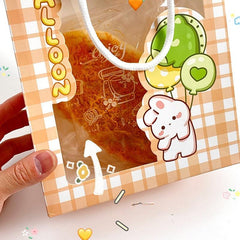 Alien Hollow Paper Bag Gift Bag Creative Window Opening