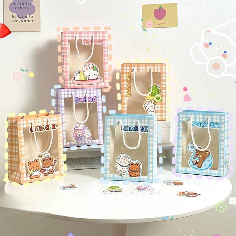 Alien Hollow Paper Bag Gift Bag Creative Window Opening
