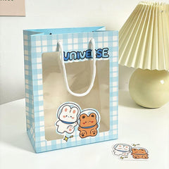 Alien Hollow Paper Bag Gift Bag Creative Window Opening