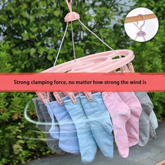 Disc Multifunctional Sock Drying Rack Clip Baby Drying Rack