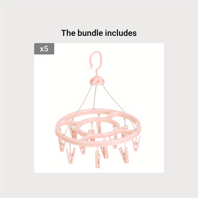 Disc Multifunctional Sock Drying Rack Clip Baby Drying Rack
