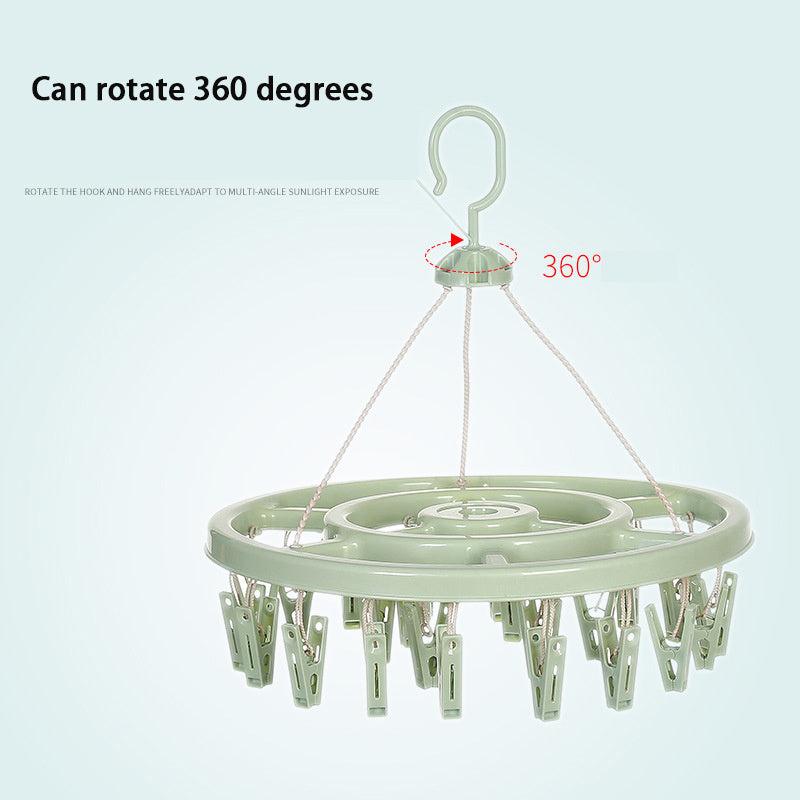 Disc Multifunctional Sock Drying Rack Clip Baby Drying Rack
