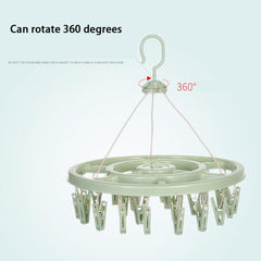 Disc Multifunctional Sock Drying Rack Clip Baby Drying Rack