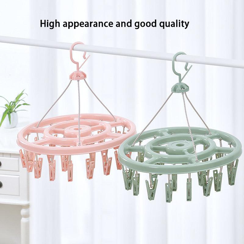 Disc Multifunctional Sock Drying Rack Clip Baby Drying Rack