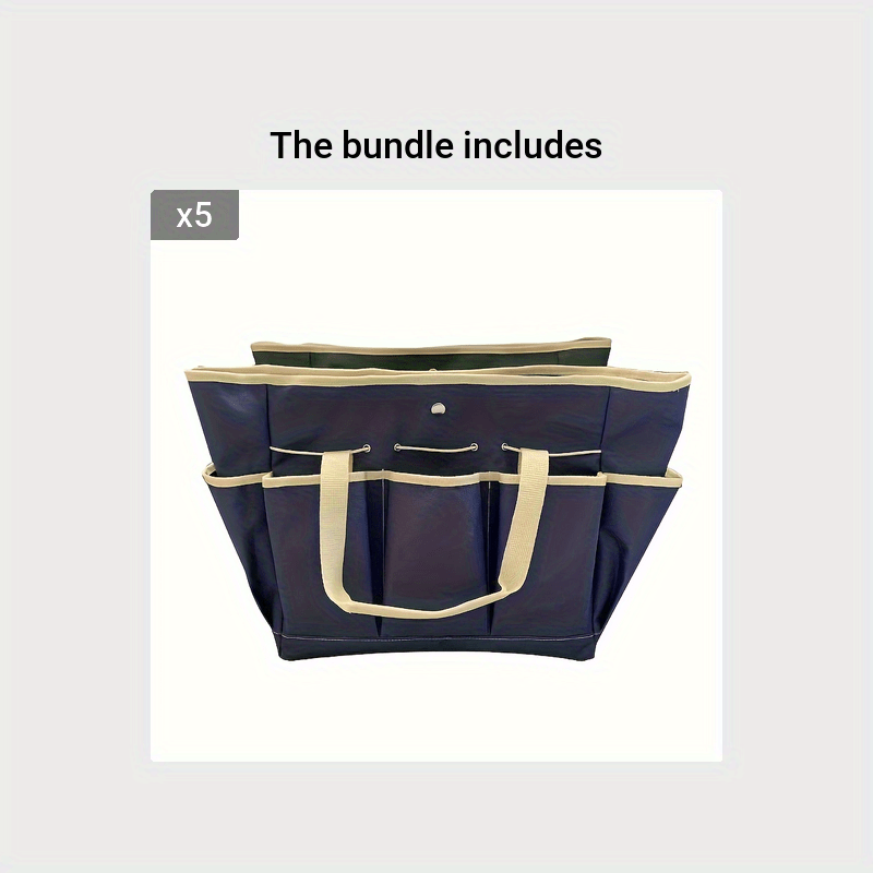 Canvas Garden Tool Bag Heavy Duty Large Organizer Gardening Storage Bag
