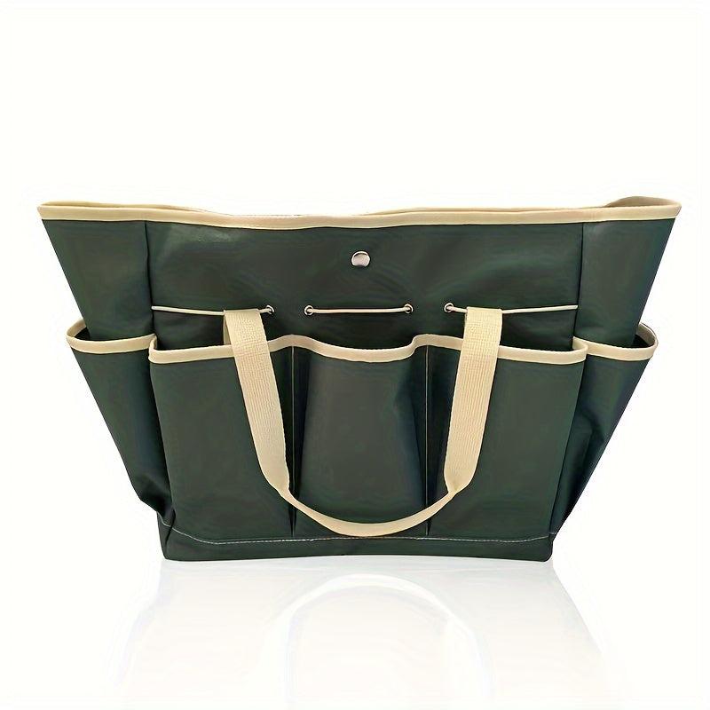 Canvas Garden Tool Bag Heavy Duty Large Organizer Gardening Storage Bag