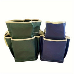 Canvas Garden Tool Bag Heavy Duty Large Organizer Gardening Storage Bag