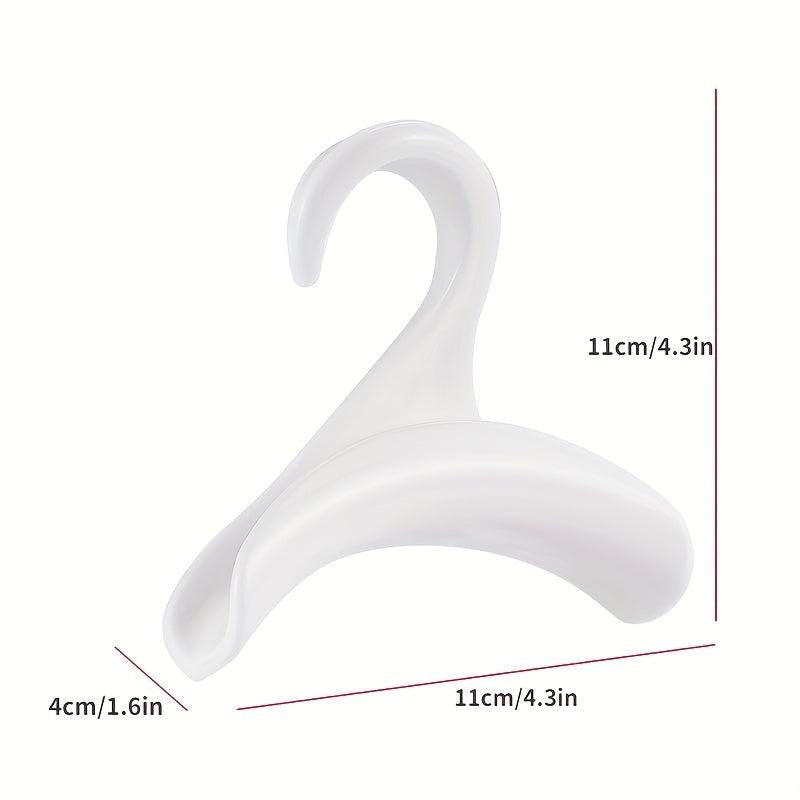 3pcs Hanging Bag Hook Hat Scarf Storage Rack Household Hanging Wardrobe Artifact