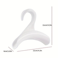 3pcs Hanging Bag Hook Hat Scarf Storage Rack Household Hanging Wardrobe Artifact