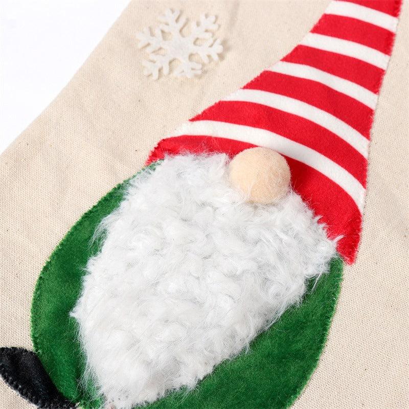 Christmas Decoration Faceless Doll Santa Claus Children's Gift Bag