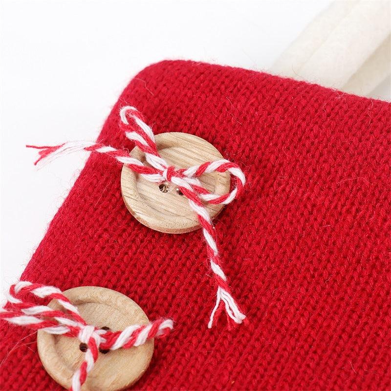 Christmas Decoration Faceless Doll Santa Claus Children's Gift Bag