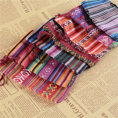 Chinese Brocade Silk Purse Small Jewelry Gift Bag Embroidered Bags