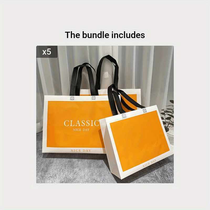 Non-woven Shopping Bag Gift Storage Bag High-end Gift Bag for Retail Stores