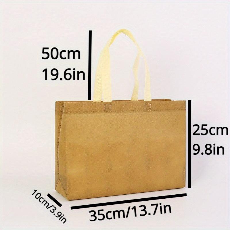 10pcs Non-woven Handbag Gift Bag for Retail Stores