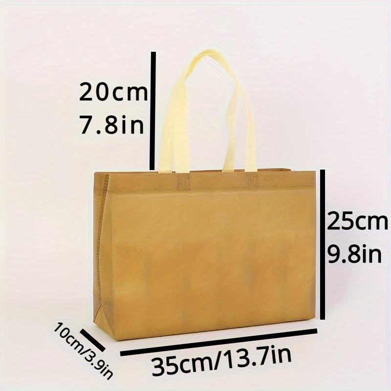 10pcs Non-woven Handbag Gift Bag for Retail Stores