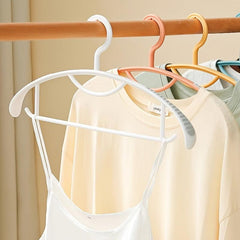 10pcs Non-slip Suit Hanger Anti-shoulder Angle Clothes Storage