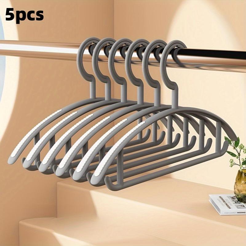 5PCS Anti-Slip Shoulder Corner Hanger for Clothing Stores