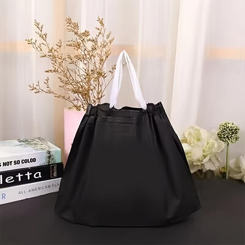 50pcs Thick Christmas Gift Bag for Western Restaurant Catering Bakery
