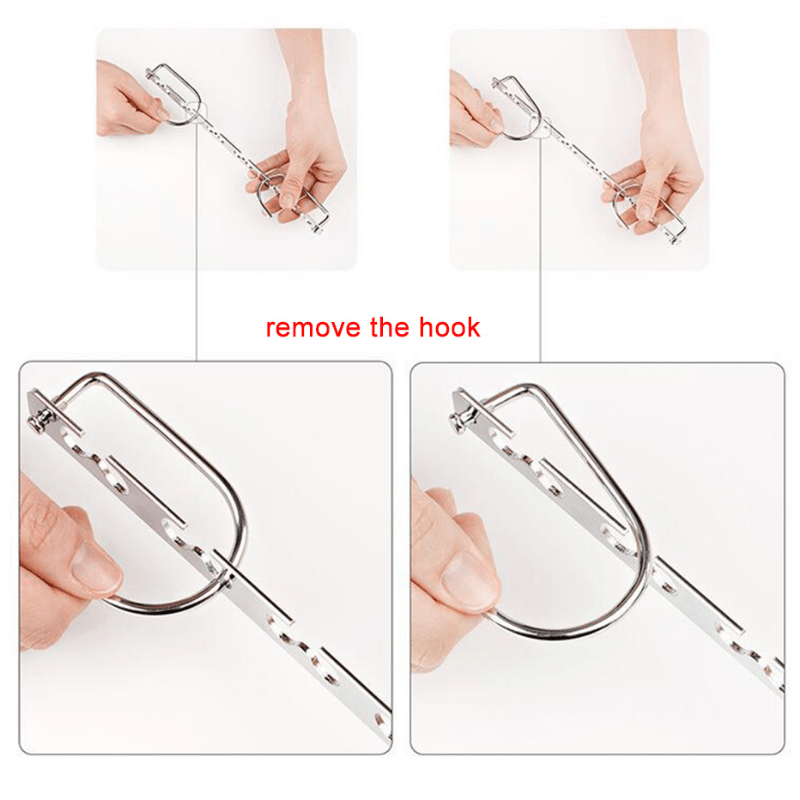 Clip Stand Clothes Hanger Pants Skirt Organizer