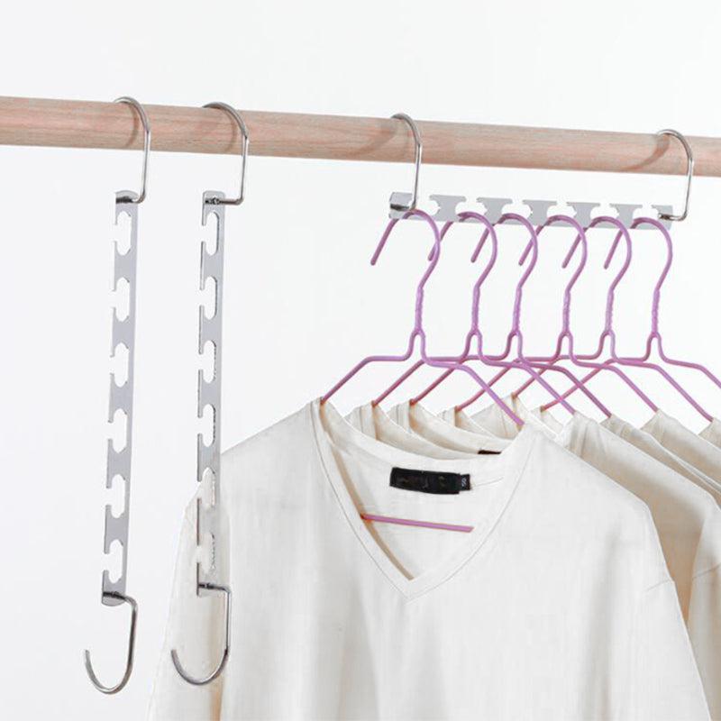 Clip Stand Clothes Hanger Pants Skirt Organizer