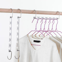 Clip Stand Clothes Hanger Pants Skirt Organizer