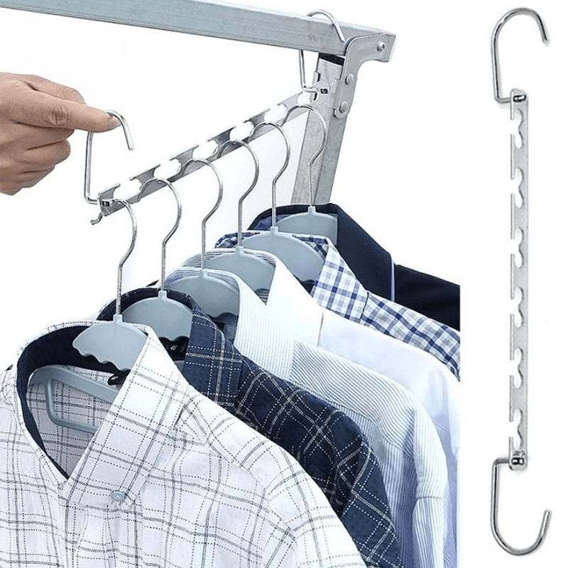 Clip Stand Clothes Hanger Pants Skirt Organizer