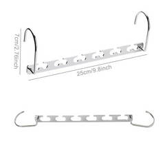 Clip Stand Clothes Hanger Pants Skirt Organizer