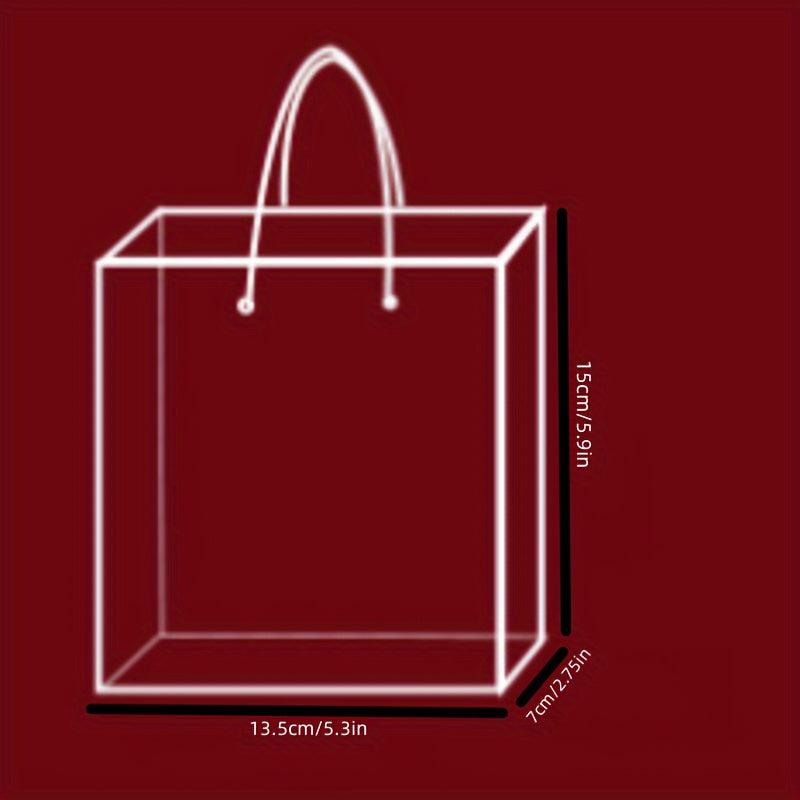 Transparent Handbag Bridesmaid Gift Bag Ins Style Plastic Birthday Bag