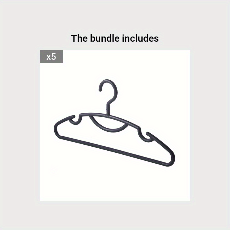 Rotatable Plastic Hanger for Coats & Clothes