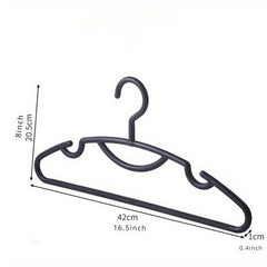 Rotatable Plastic Hanger for Coats & Clothes