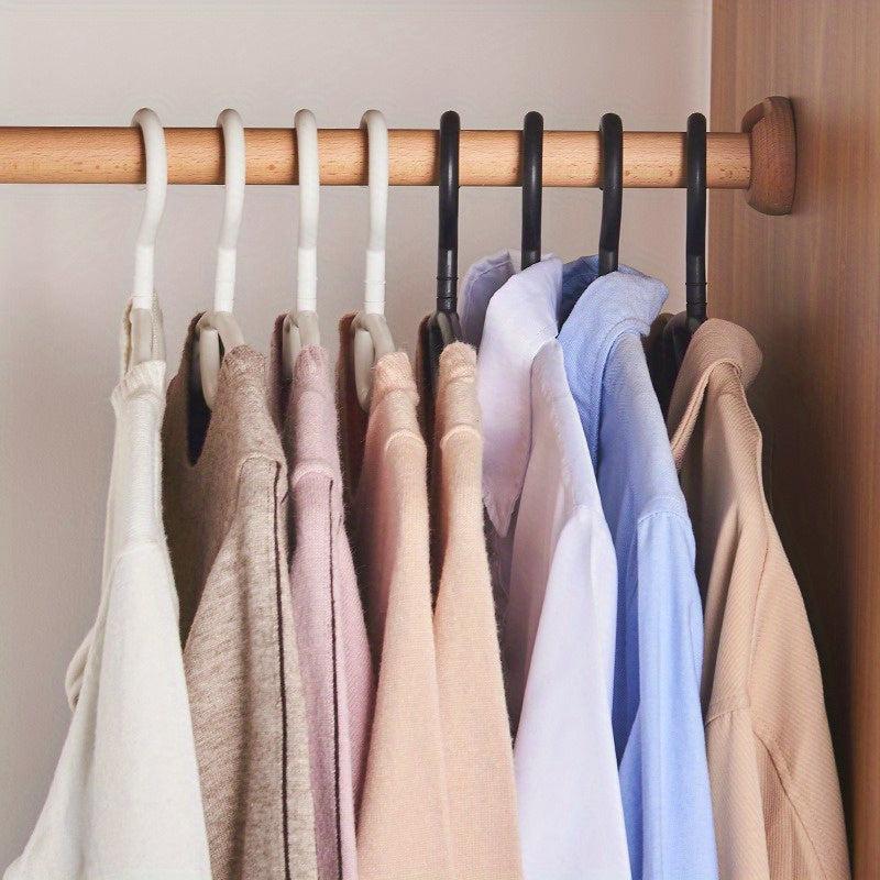 Rotatable Plastic Hanger for Coats & Clothes