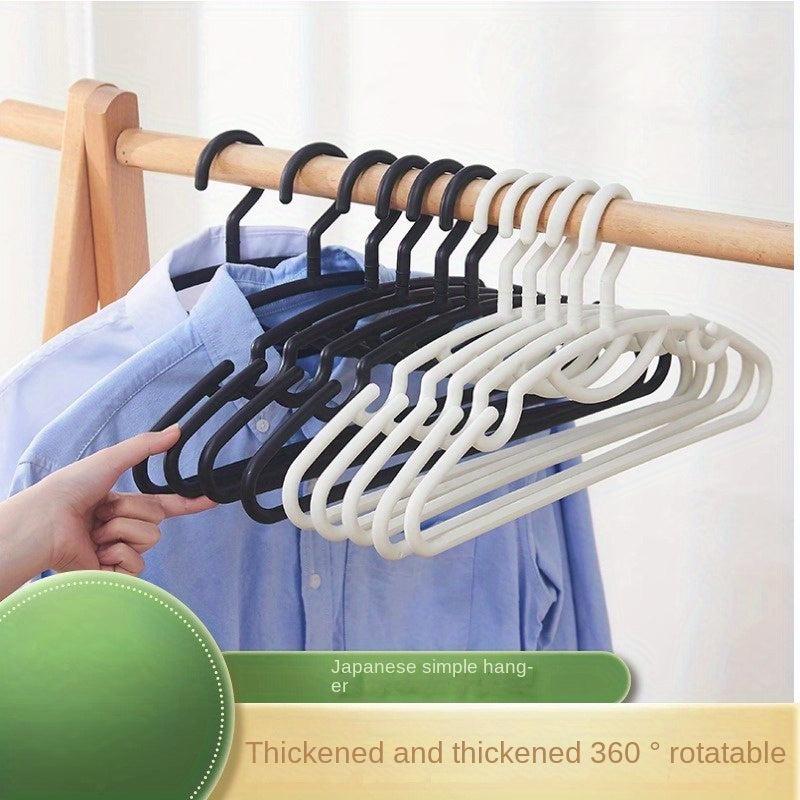 Rotatable Plastic Hanger for Coats & Clothes