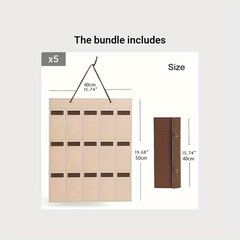 Foldable Sunglasses Storage Bag Wall Mounted Storage Box
