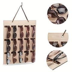 Foldable Sunglasses Storage Bag Wall Mounted Storage Box
