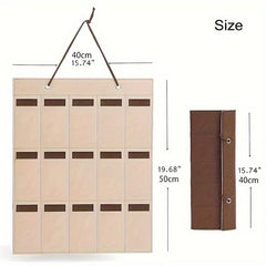 Foldable Sunglasses Storage Bag Wall Mounted Storage Box