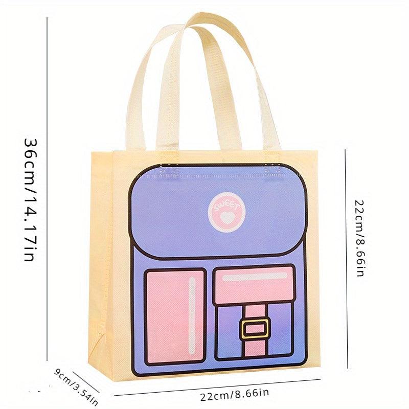 4pcs Dopamine Series Handbag Storage Bag Gift Packaging Bag