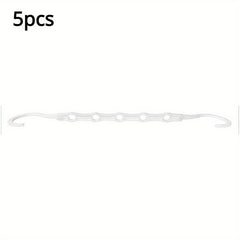 5pcs Magic Hanger Space-saving Storage Clothes Hanger Foldable Rotating Plastic