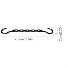5pcs Magic Hanger Space-saving Storage Clothes Hanger Foldable Rotating Plastic