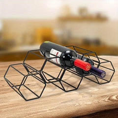 Countertop Wire Wine Shelf Rack Storage Holder